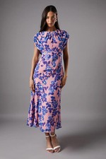 Coast Nude Midi Dress Womens