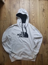 The North Face White Hoodie – Size L – Logo Pullover – RRP £65+ – Fast Dispatch