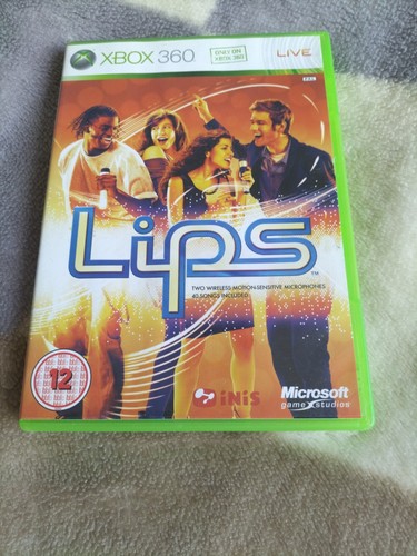Lips xbox 360 - box,