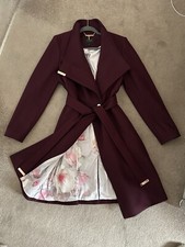 Ted baker Coat wool blend long