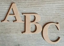 200mm Wooden Letters Large