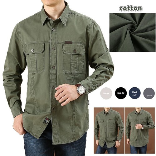 Men long sleeve shirts - men's,