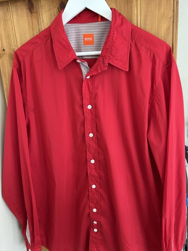 Hugo boss mens shirt size - hugo,