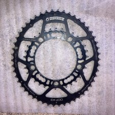 Rotor Q Ring Set for Road and Triathlon 110 BCD 50t/34t Combo Chainrings