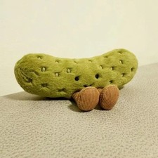 MOC Amuseable Pickle Soft Toy 12cm - New With Tags & Gift Bag