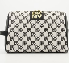 Dkny logo black white cosmetic - black,