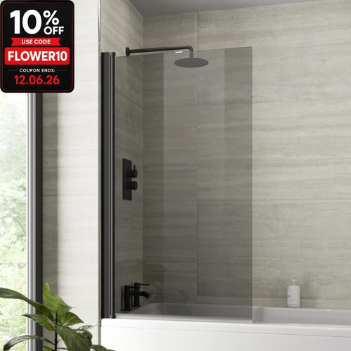 Over bath shower - over, door