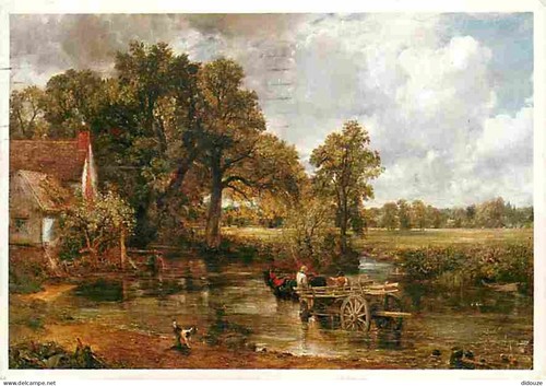 Postcard art painting - art,