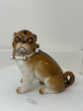 Antique Pig Boxer Dog 19th Century A/F