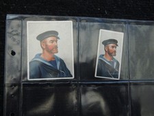 TWO PLAYERS SAILOR CIGARETTE CARD INSERTS