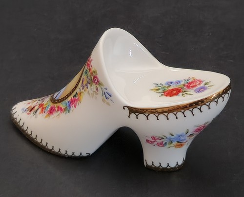 Royal worcester miniature shoe - worcester,