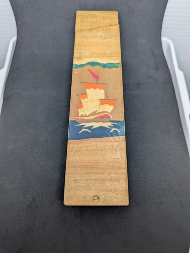 Vintage handcrafted pencil box - pencil,