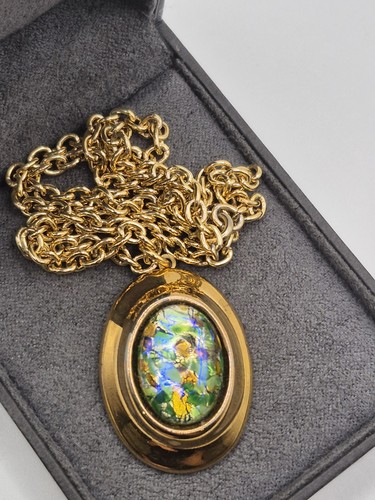 Vintage resin opal - , effect