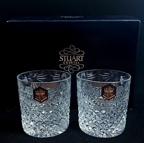 Boxed stuart crystal - x,
