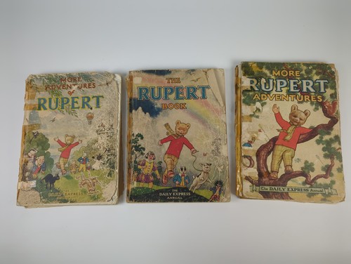 Vintage rupert bear annuals - 3,