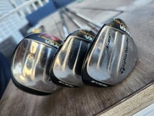 Lot of 3 Taylormade Burner Superfast Superlaunch 3 4 5 18° 21° Reax Shaft LH 