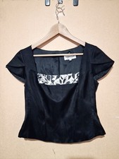 Maria Coca ~ Ladies Top (silk mix) : Size 14 × Unused