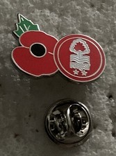 Collectable Nottingham Forest Supporter Enamel Badge - Wear Proud