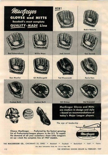 1957 advert macgregor - 1957,