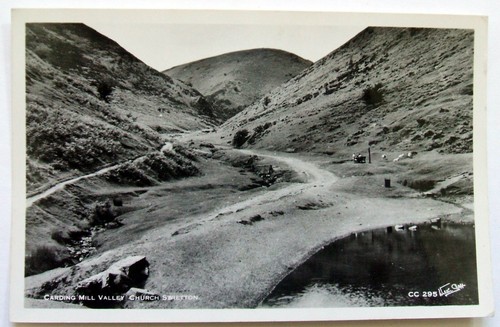 Postcard carding mill - postcard,