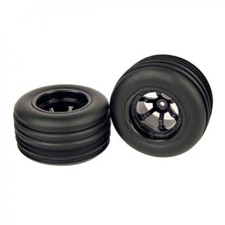 RC Stadium Truck 100mm Front Rib Truck Wheel & Tires 12mm Hex HLNA1067 Helion