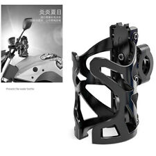1 x Black Motorcycle Cup Drink Holder for ATV Dirt Water Motor Bike Bottle Mount