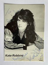 Kate Robbins - Impressionist - Spitting Image - Original Hand Signed Autograph