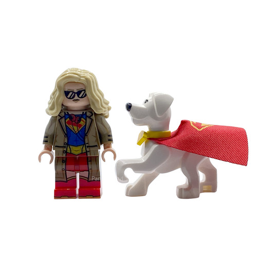 Supergirl minifigure krypto - supergirl,