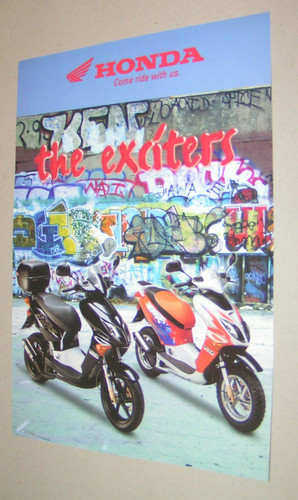 Brochure honda scooter x8r x - brochure, x8r-x
