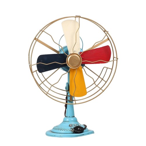 Antique style desk fan - style,