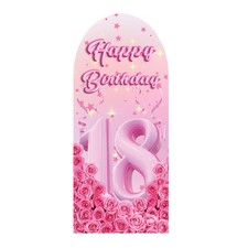 Happy Birthday Pink Roses