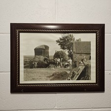 The Ingathering - Frank Meadow Sutcliffe Photo Framed Print