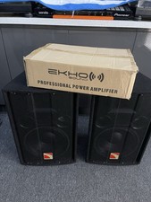Intimidation AKA-112 DJ Speakers And Amp