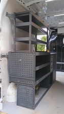 used metal van racking shelving