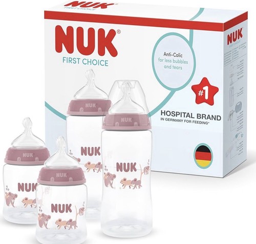 Nuk first choice - first, bottles