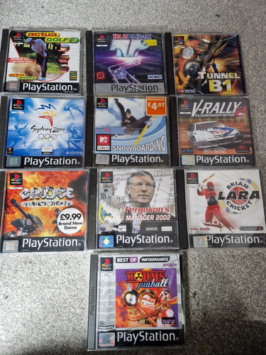 Ps1 game bundle 10 sony - game, 5