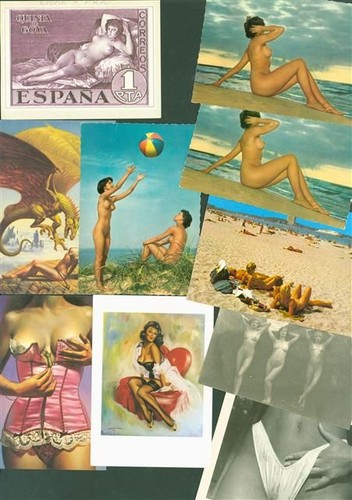 Lot postcards and - lot, 1
