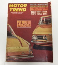Motor Trend May 1964 Shelby Cobra Coupe Sequel Buick LeSabre Ford Mustang