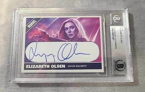 Elizabeth olsen signed - signed, cut