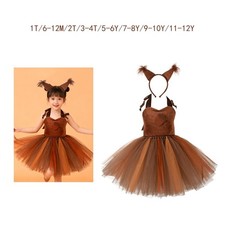 Girls' Squirrel Cosplay Dress