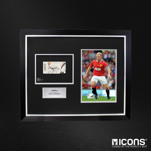 Paul scholes signed - scholes, manchester