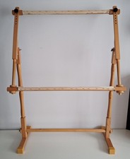 Elbesee Large Adjustable Floor Standing Wooden Tapestry Frame Sew On 24" Wide