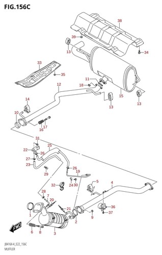 Suzuki genuine clip grand - genuine,
