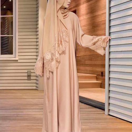 Muslim robe with headscarf - muslim,