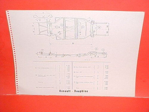 1964 renault dauphine 8 - dauphine, r-8