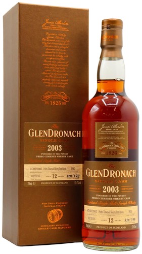 Glendronach batch 13 single - batch,