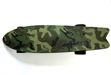 Globe Skateboard Penny Board Bantam S.T.  Camo Green Camouflage Short Board Deck