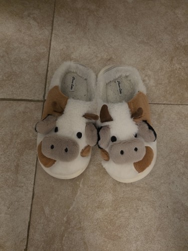 Cow slippers - cow,