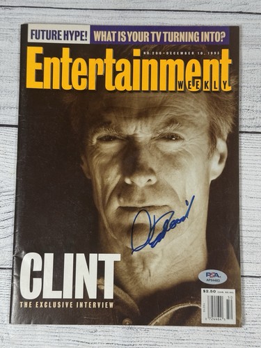 Clint eastwood autographed - eastwood,