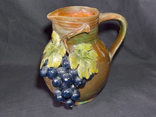 Vintage french redware wine - vintage,